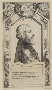 ŽigaHerbersteinの肖像 作： Augustin Hirschvogel